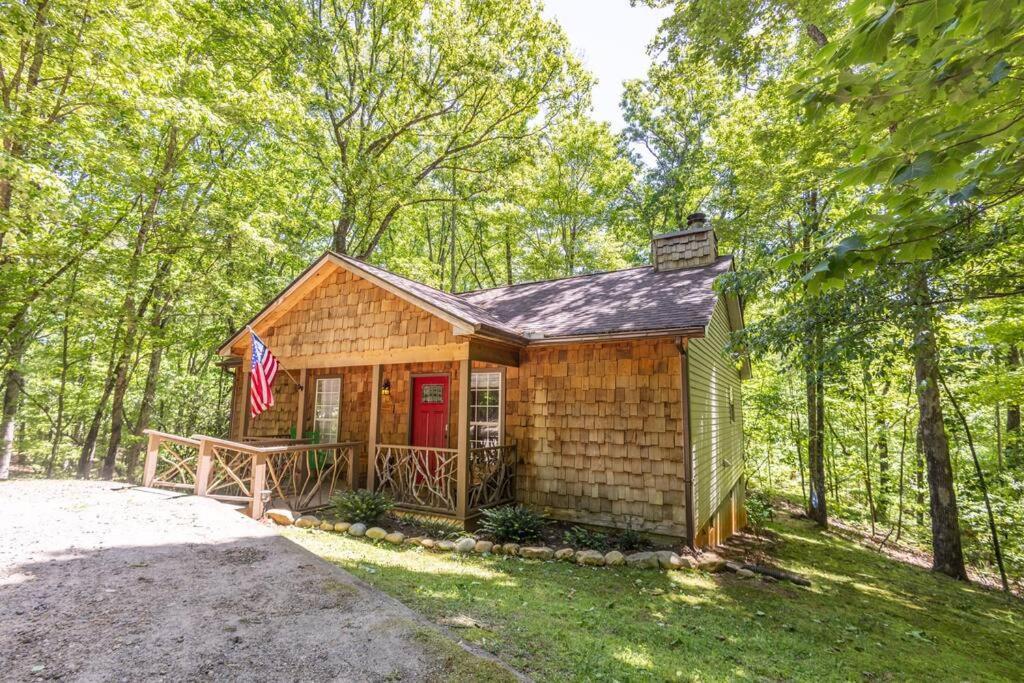 Pet Friendly Luxury Cabin Near Helen With Fire Pit Cleveland Dış mekan fotoğraf