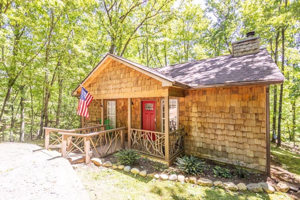 Pet Friendly Luxury Cabin Near Helen With Fire Pit Cleveland Dış mekan fotoğraf