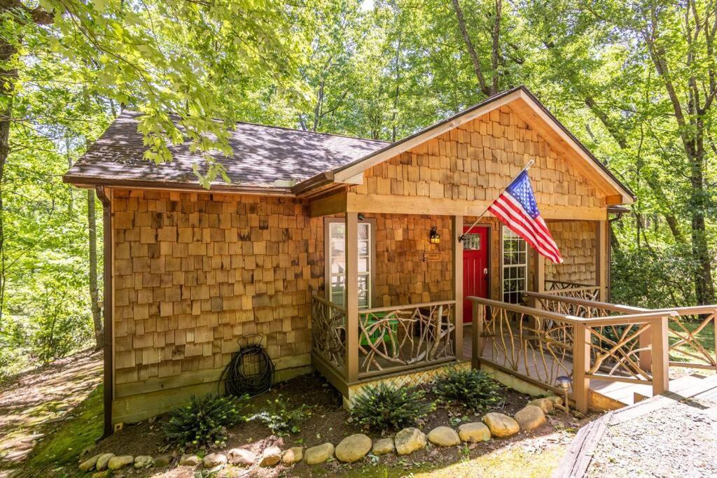 Pet Friendly Luxury Cabin Near Helen With Fire Pit Cleveland Dış mekan fotoğraf