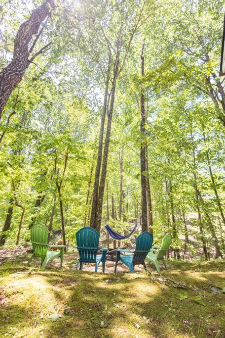 Pet Friendly Luxury Cabin Near Helen With Fire Pit Cleveland Dış mekan fotoğraf