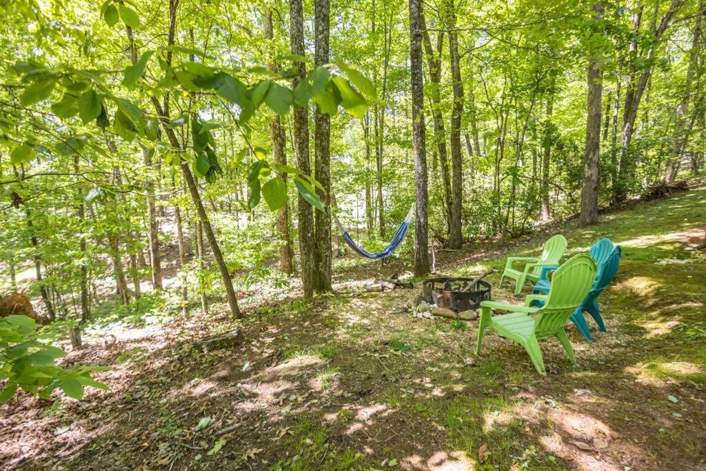 Pet Friendly Luxury Cabin Near Helen With Fire Pit Cleveland Dış mekan fotoğraf